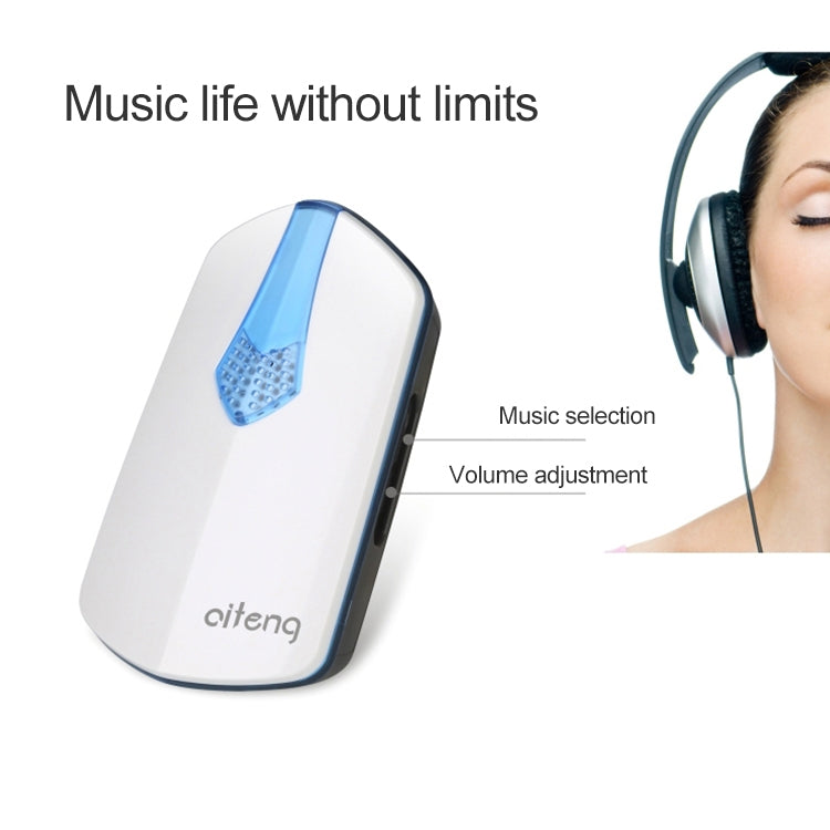 AITENG V026J Wireless Batteryless WIFI Doorbell, EU Plug, WD0045A, WD0045B, WD0045C AITENG V026J Wireless Batteryless WIFI Doorbell, EU Plug, WD0045A, WD0045B, WD0045C